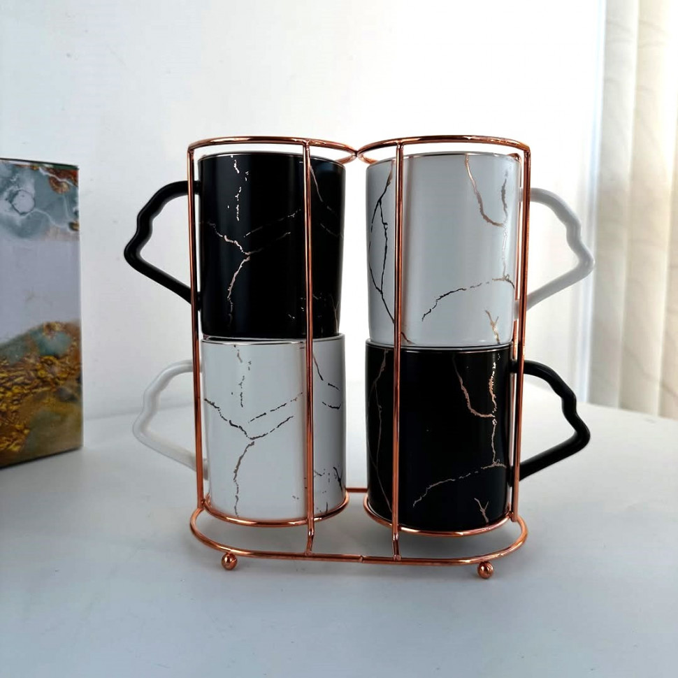 Набір кружок Marble 380 мл