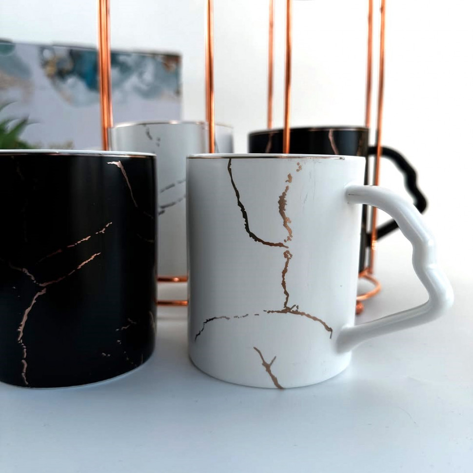 Набір кружок Marble 380 мл