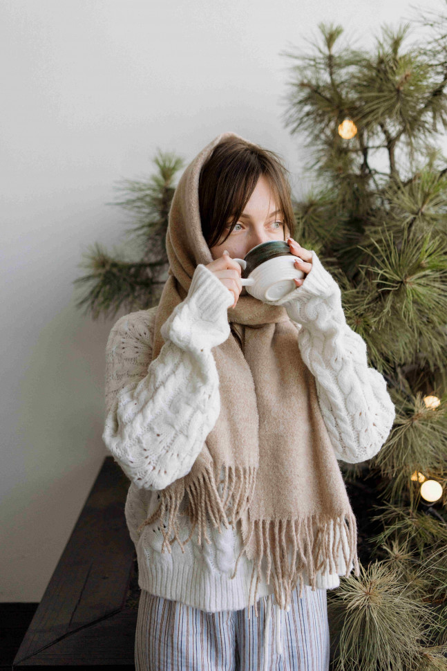 Вовняний шарф Totem