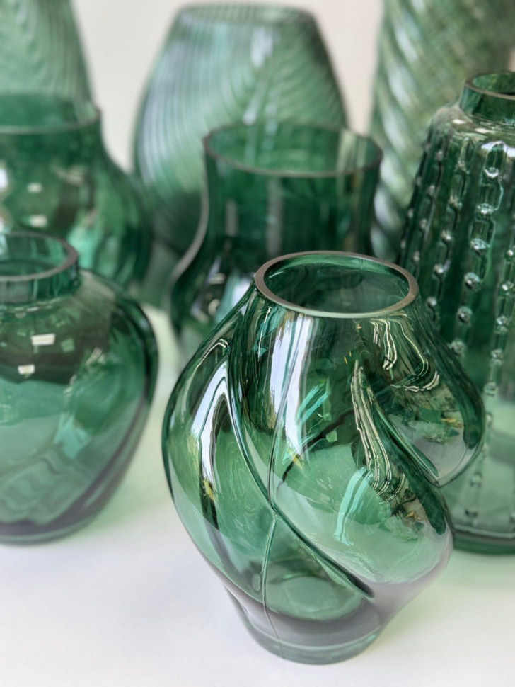 Стеклянная ваза Aura