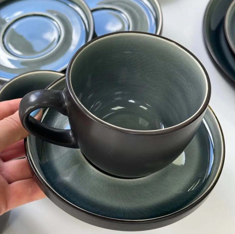 Набір 4 чашки + 4 блюдця Novel 300 мл