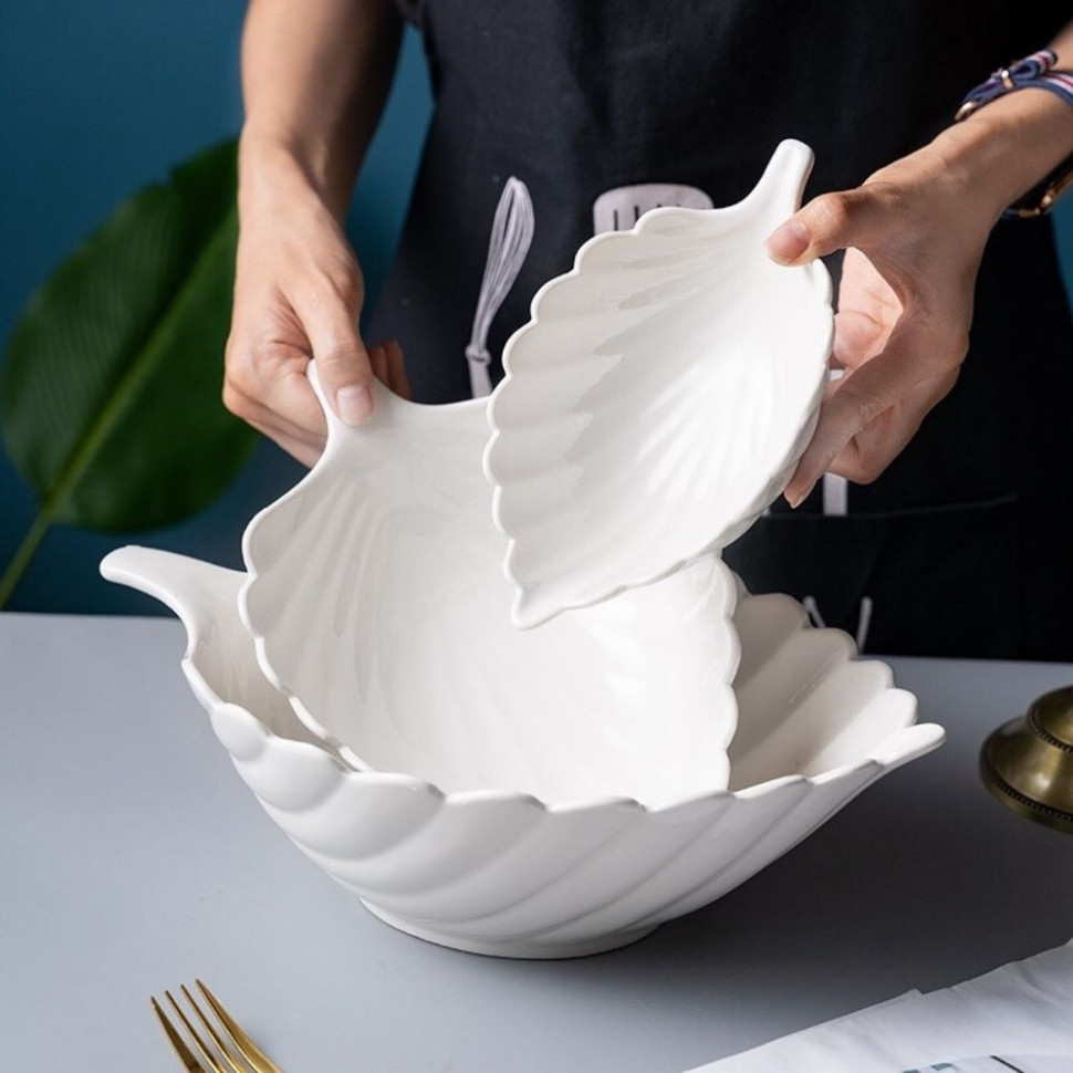 Набір із 3 піал Milky elegance