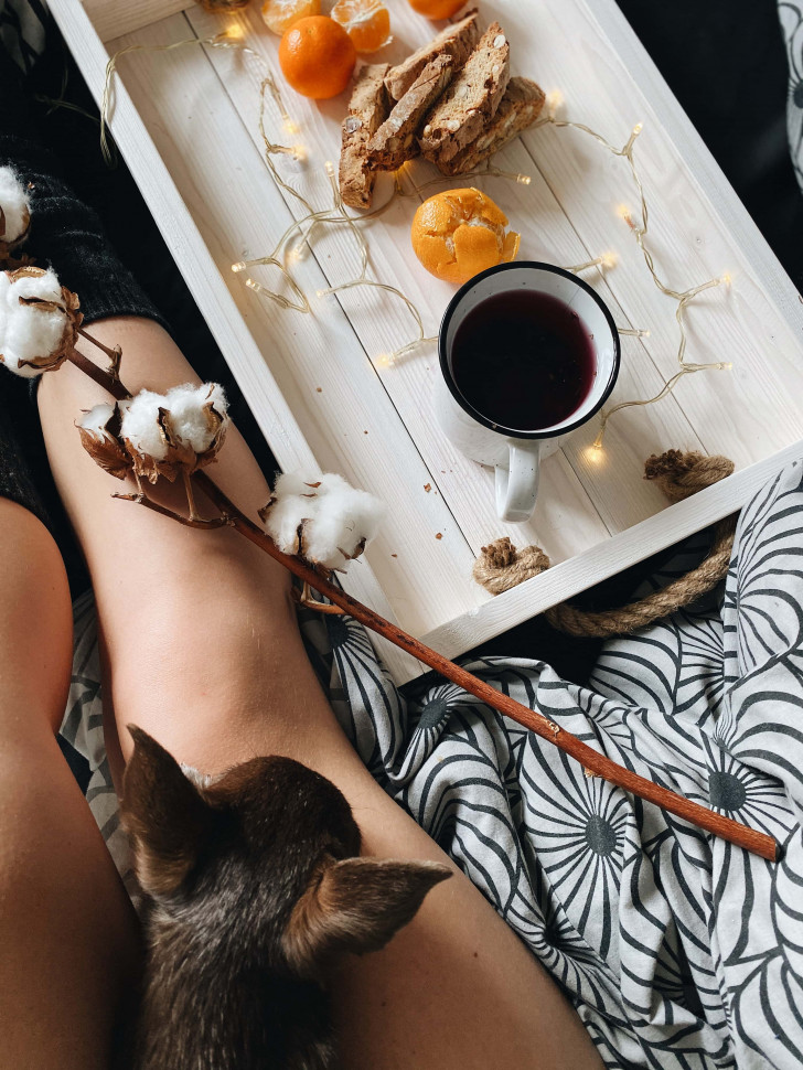 Дерев'яний піднос White moon