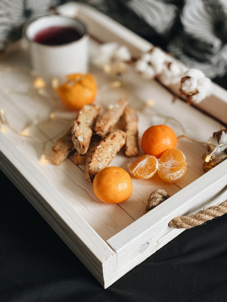 Дерев'яний піднос White moon