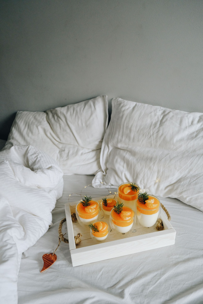 Дерев'яний піднос White moon