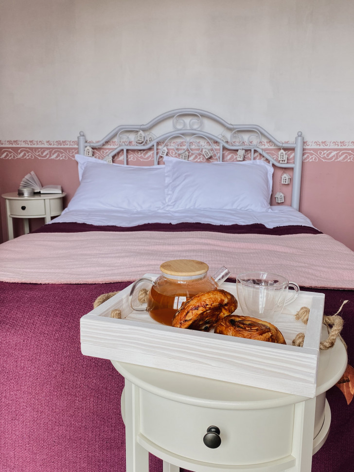 Дерев'яний піднос White moon