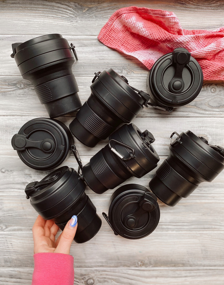 Складная кружка Cortado black