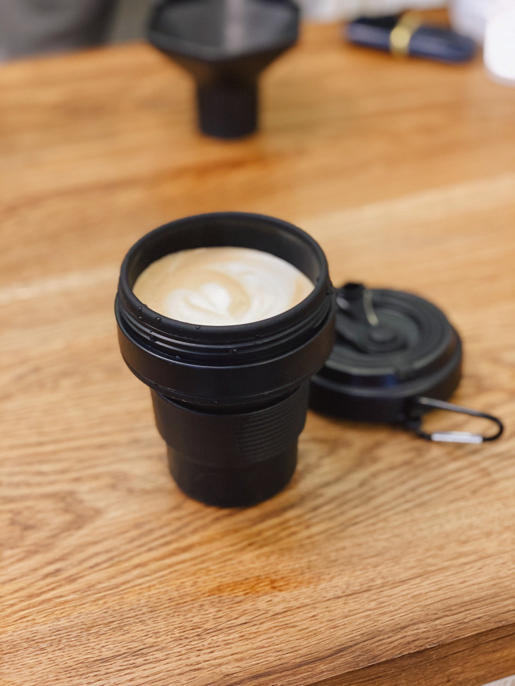 Складная кружка Cortado black