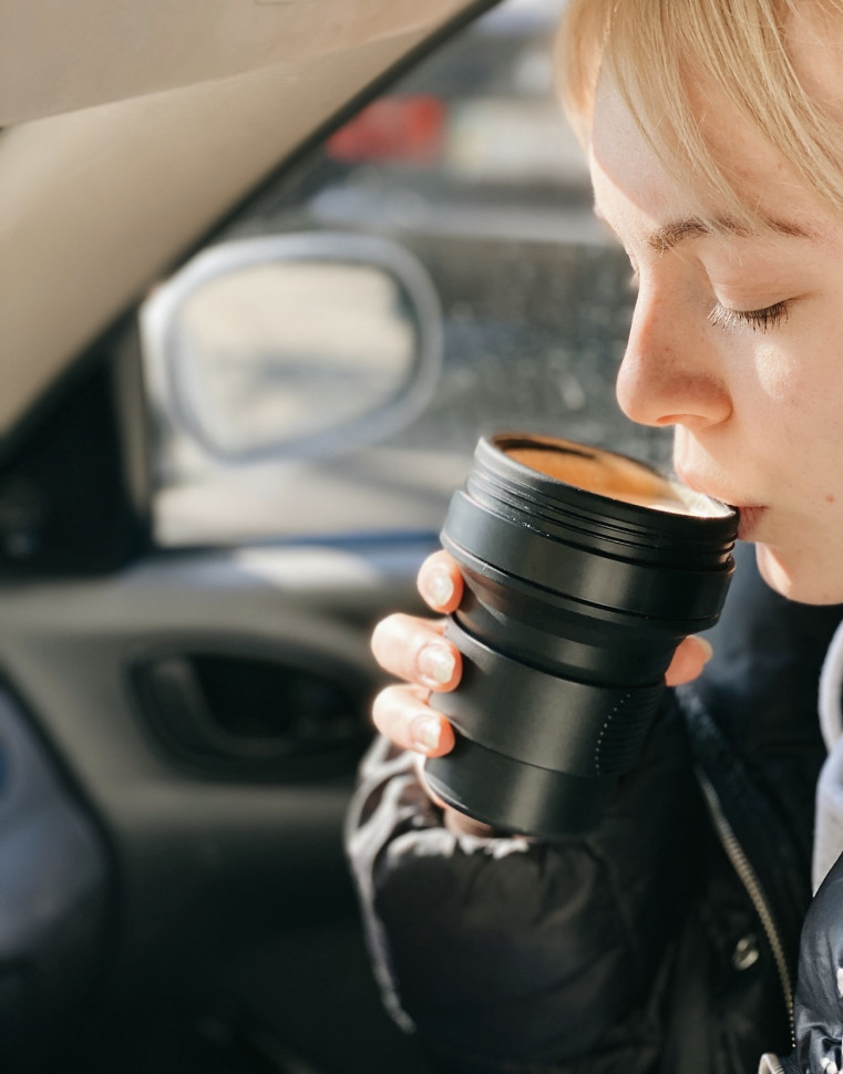 Складная кружка Cortado black