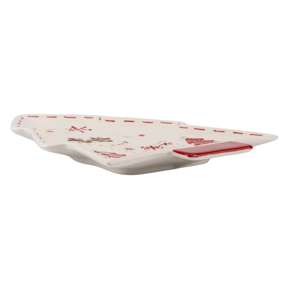 Блюдо Christmas tree with deer