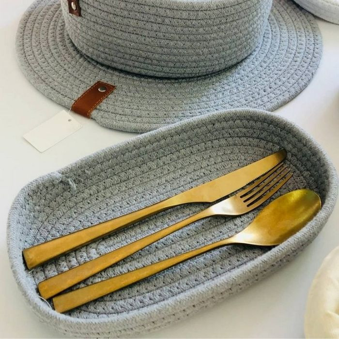 Корзина с крышкой Roll