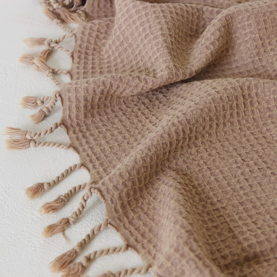 Хлопковое покрывало Waffle