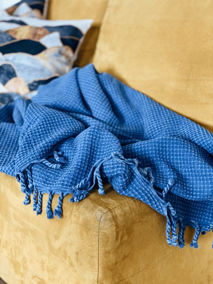 Хлопковое покрывало Waffle