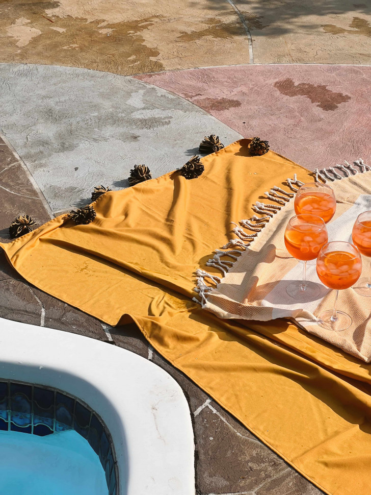 Пляжний килимок - килимок для пікніку Mostarda