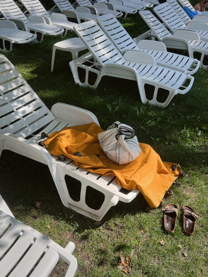 Пляжний килимок - килимок для пікніку Mostarda