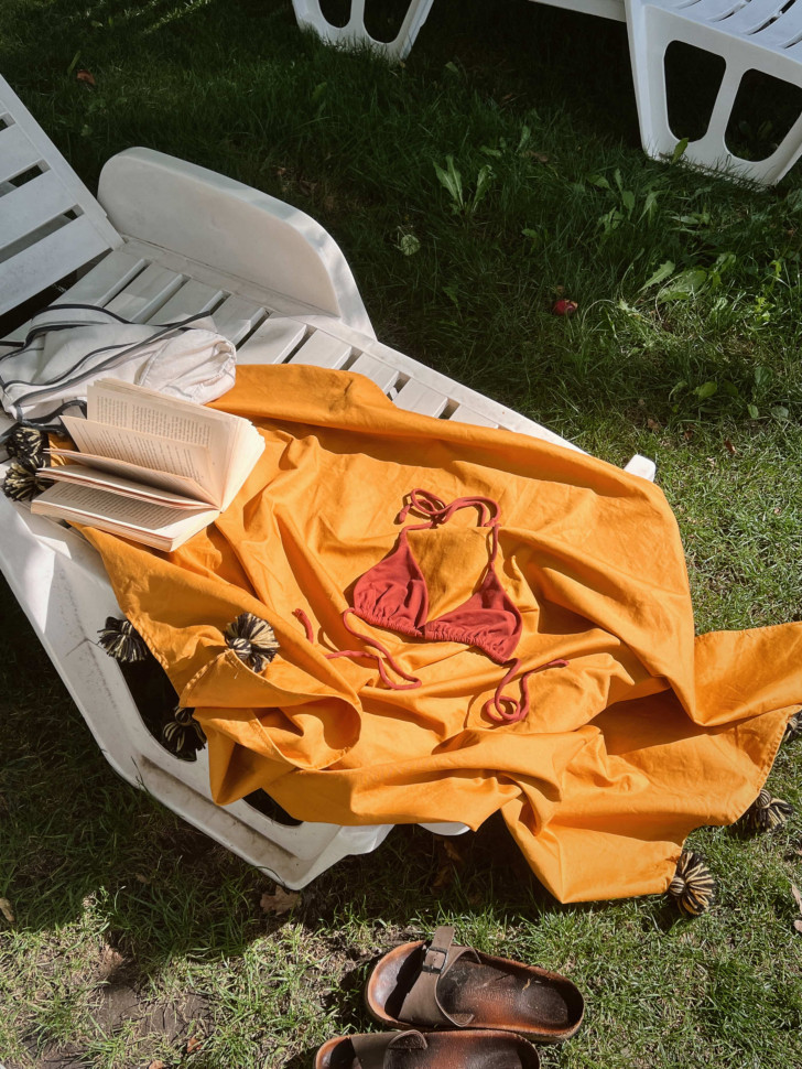 Пляжний килимок - килимок для пікніку Mostarda