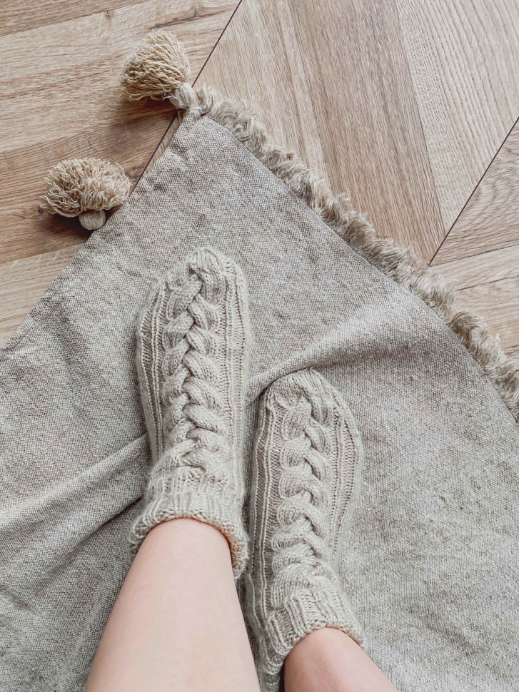 Вязаные носки Kossa новые цвета