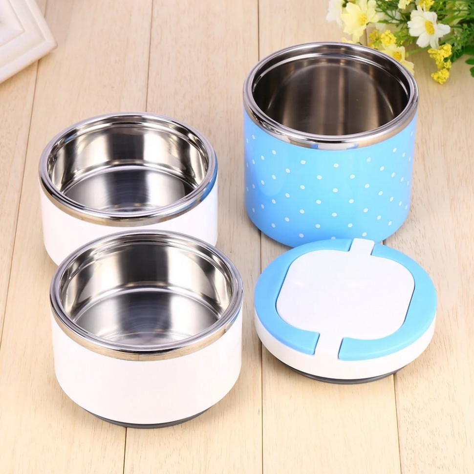 Ланч бокс Blue dots