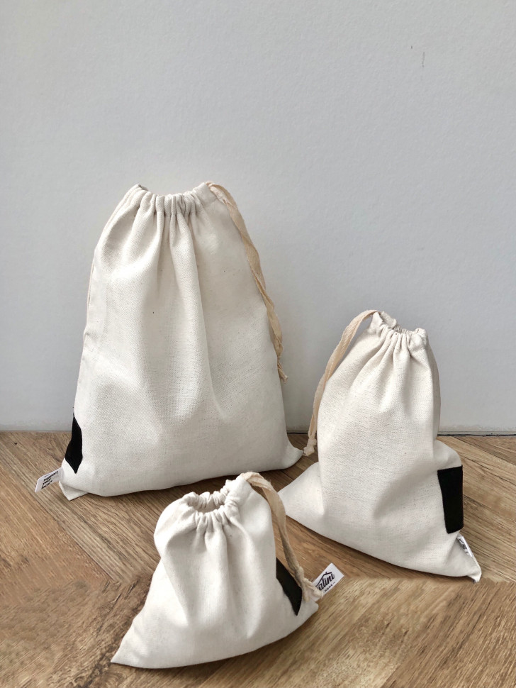 Хлопковые мешочки для продуктов Veggie