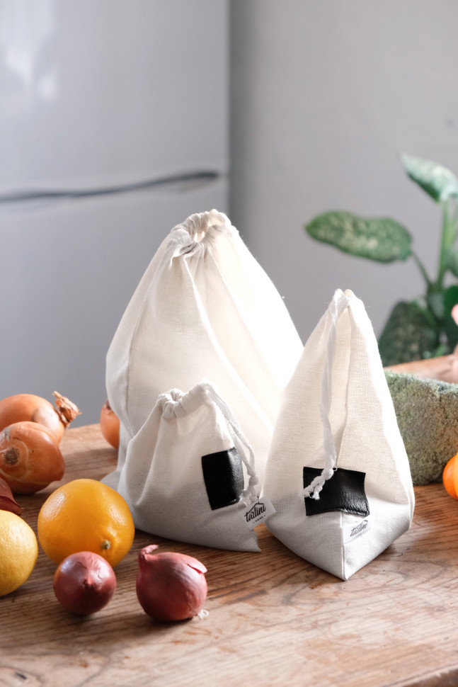 Хлопковые мешочки для продуктов Veggie
