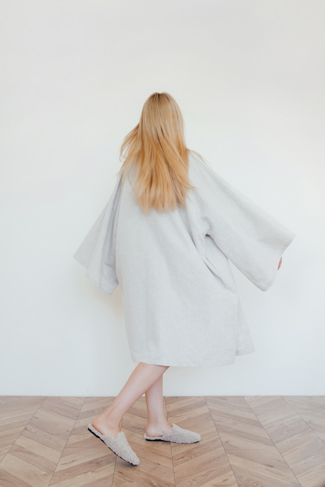 Халат-кимоно Mekong Gray