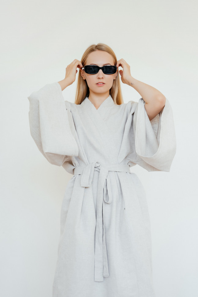 Халат-кимоно Mekong Gray