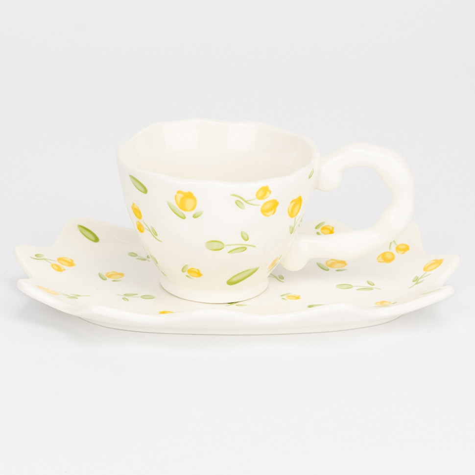 Чашка із блюдцем Lemon blossom 150 мл