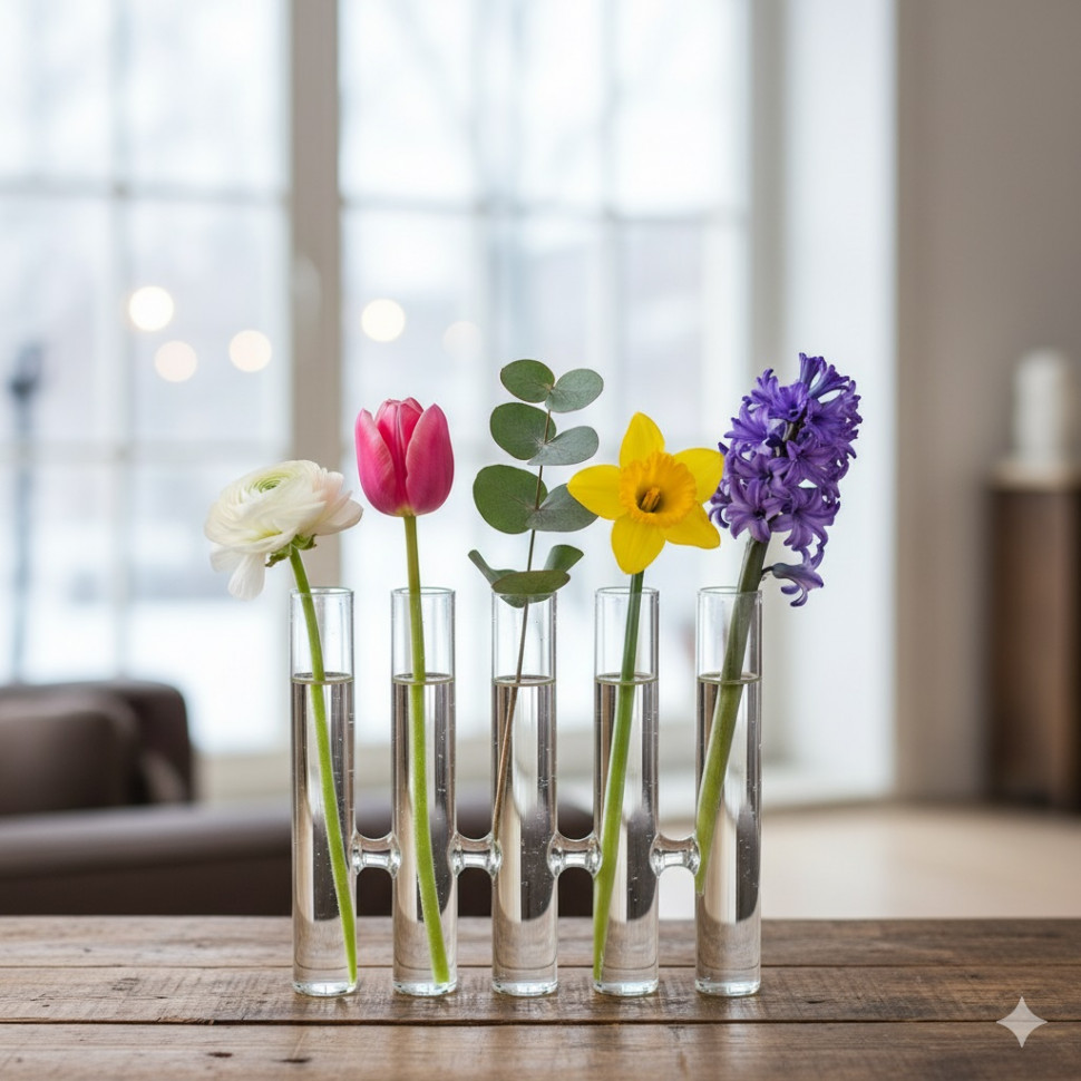 Ваза 5 колб Modernity 