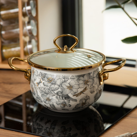 Каструля Flowers