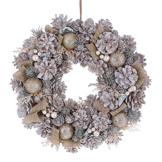 Новогодний венок Santa