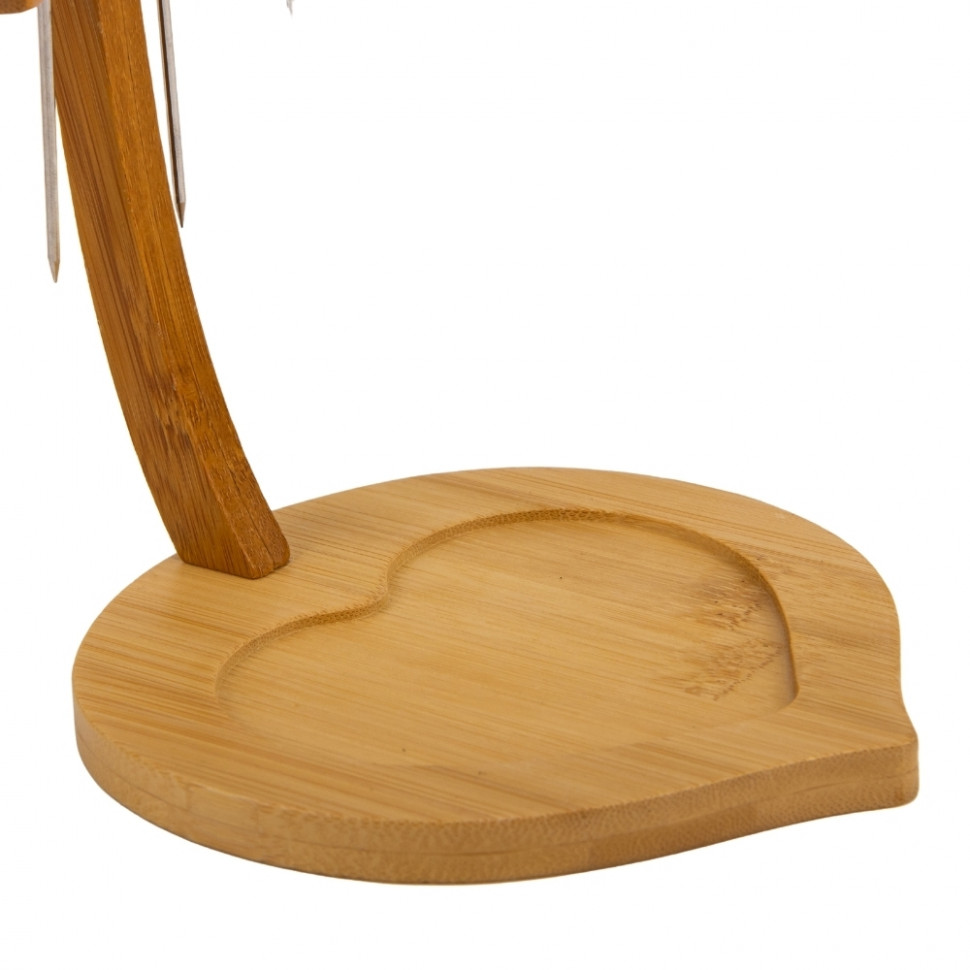 Пиала на бамбуковой подставке Heart