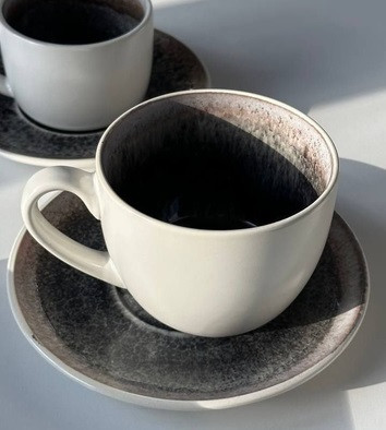 Набор 4 чашки + 4 блюдца Interstellar 300 мл