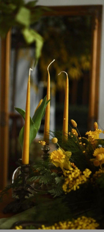 Набір воскових свічок Conical (4 шт)