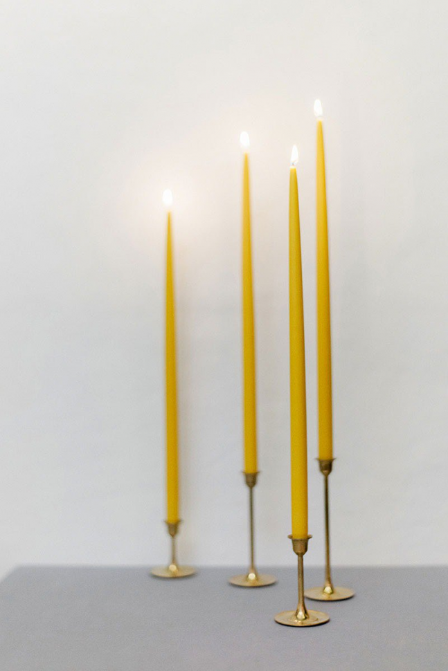 Набір воскових свічок Conical (4 шт)