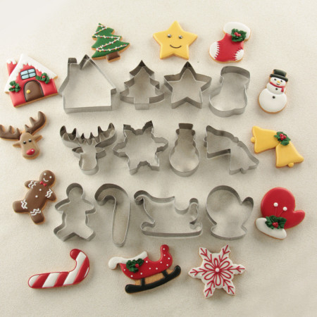 Набір формочок для різдвяного печива