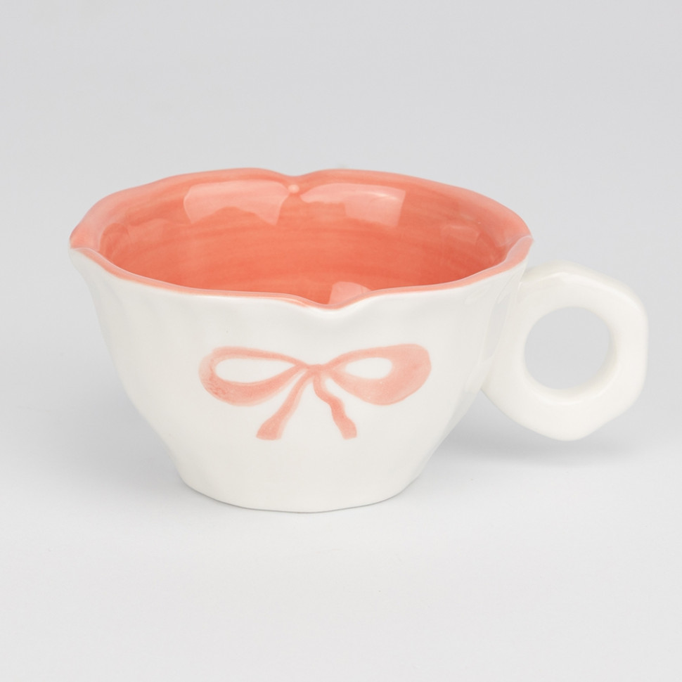 Чашка с блюдцем Tender bow 200 мл