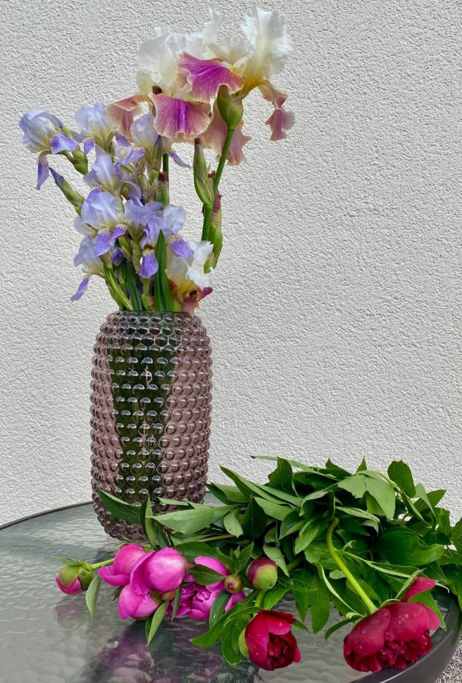 Стеклянная ваза Pattern