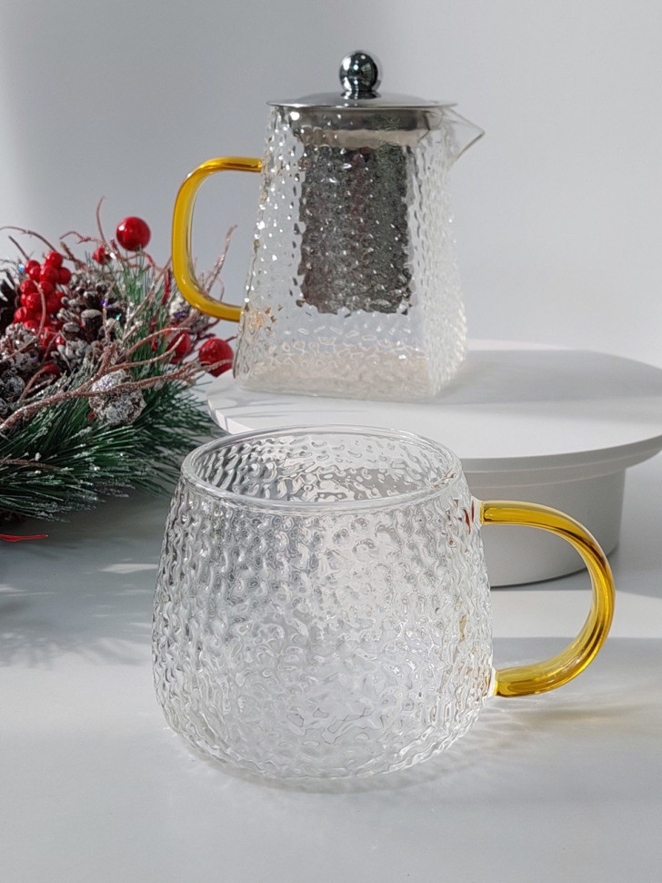 Скляна чашка Drip