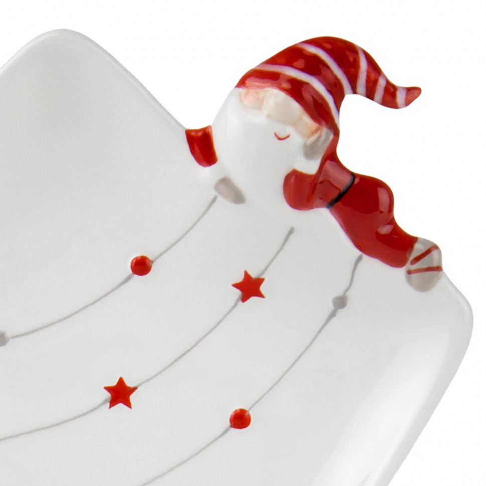 Керамическое блюдо Snow