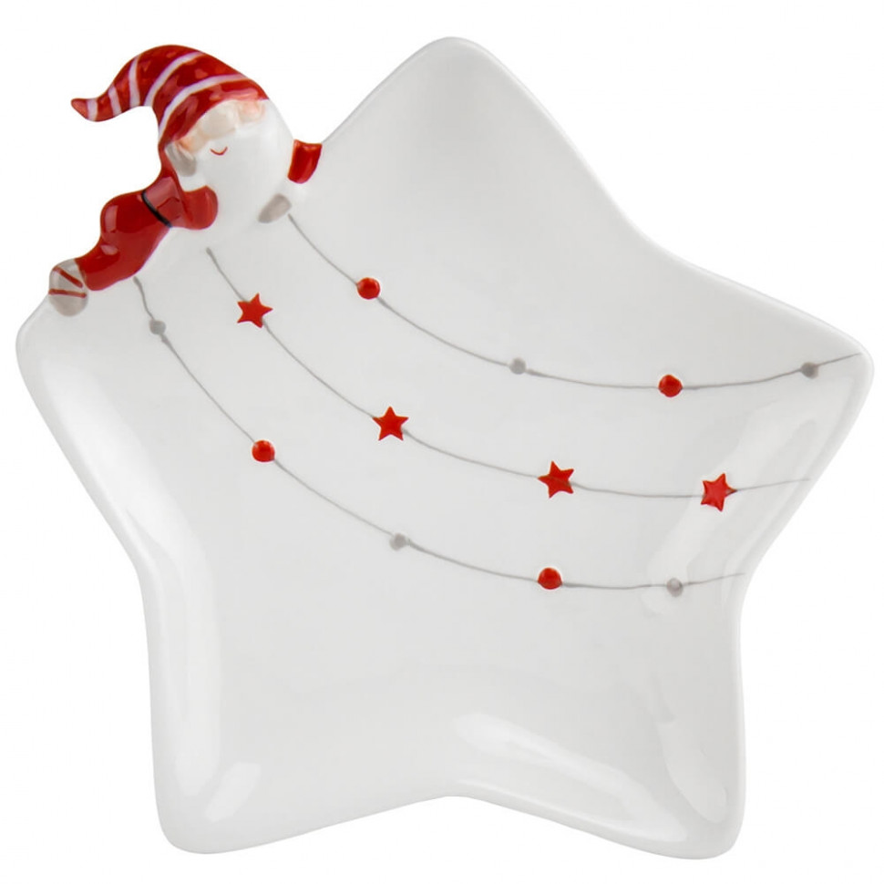 Керамическое блюдо Snow