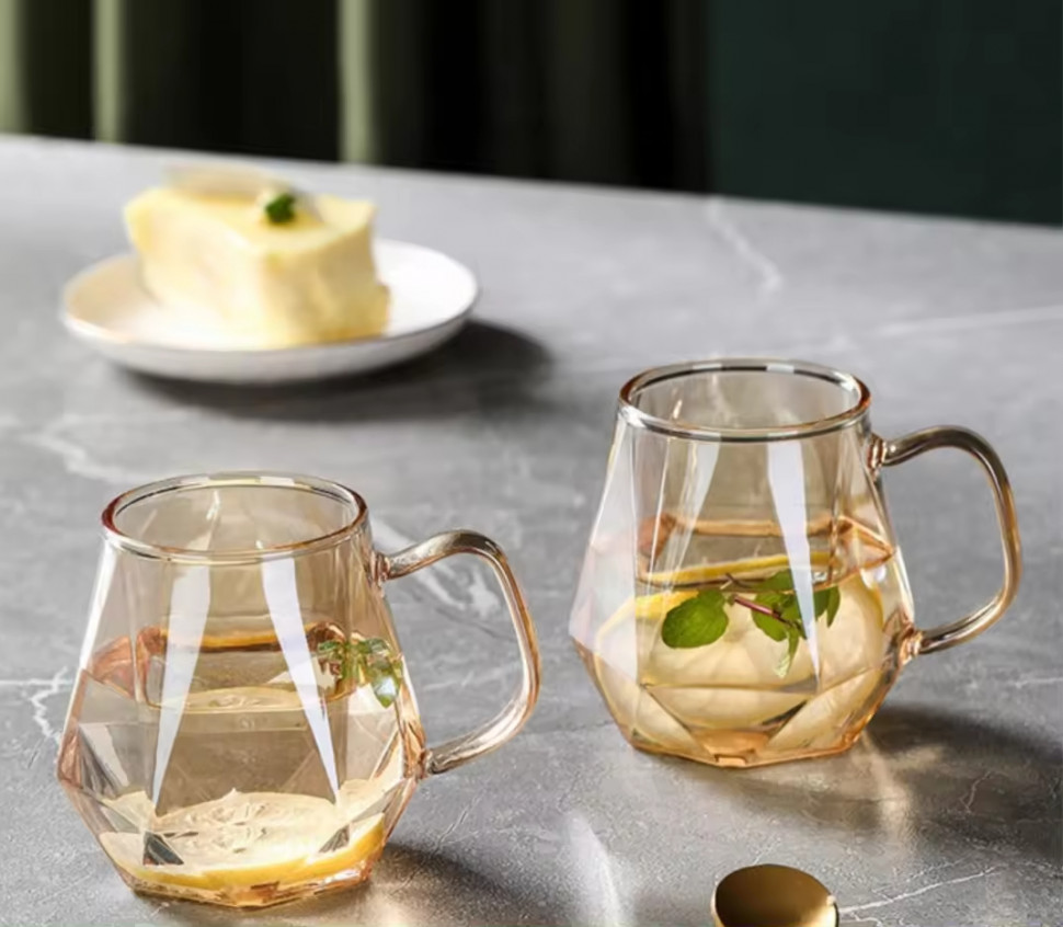 Чашка Blush gold