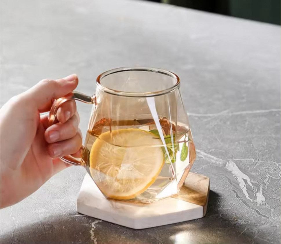 Чашка Blush gold