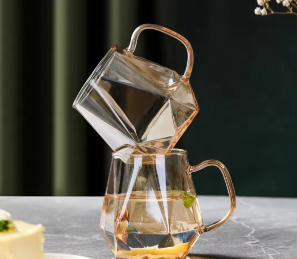 Чашка Blush gold