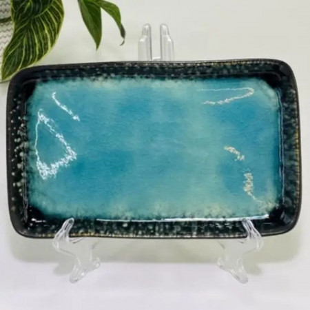 Тарелка квадратная Blue Lake