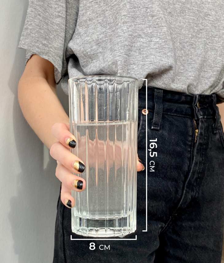 Гранована склянка Grind