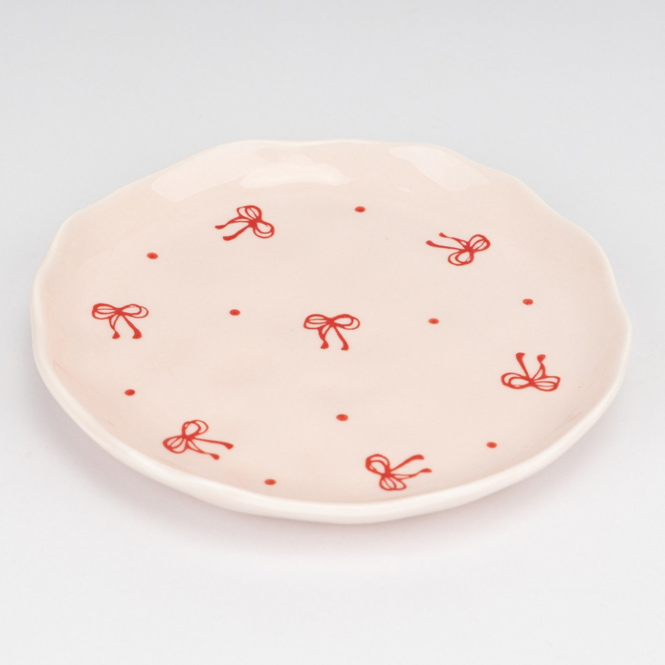 Чашка с блюдцем Festive bows 300 мл