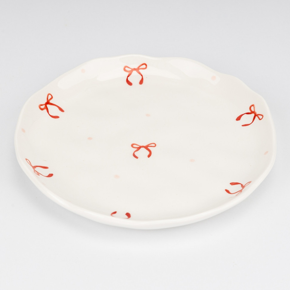 Чашка с блюдцем Festive bows 300 мл