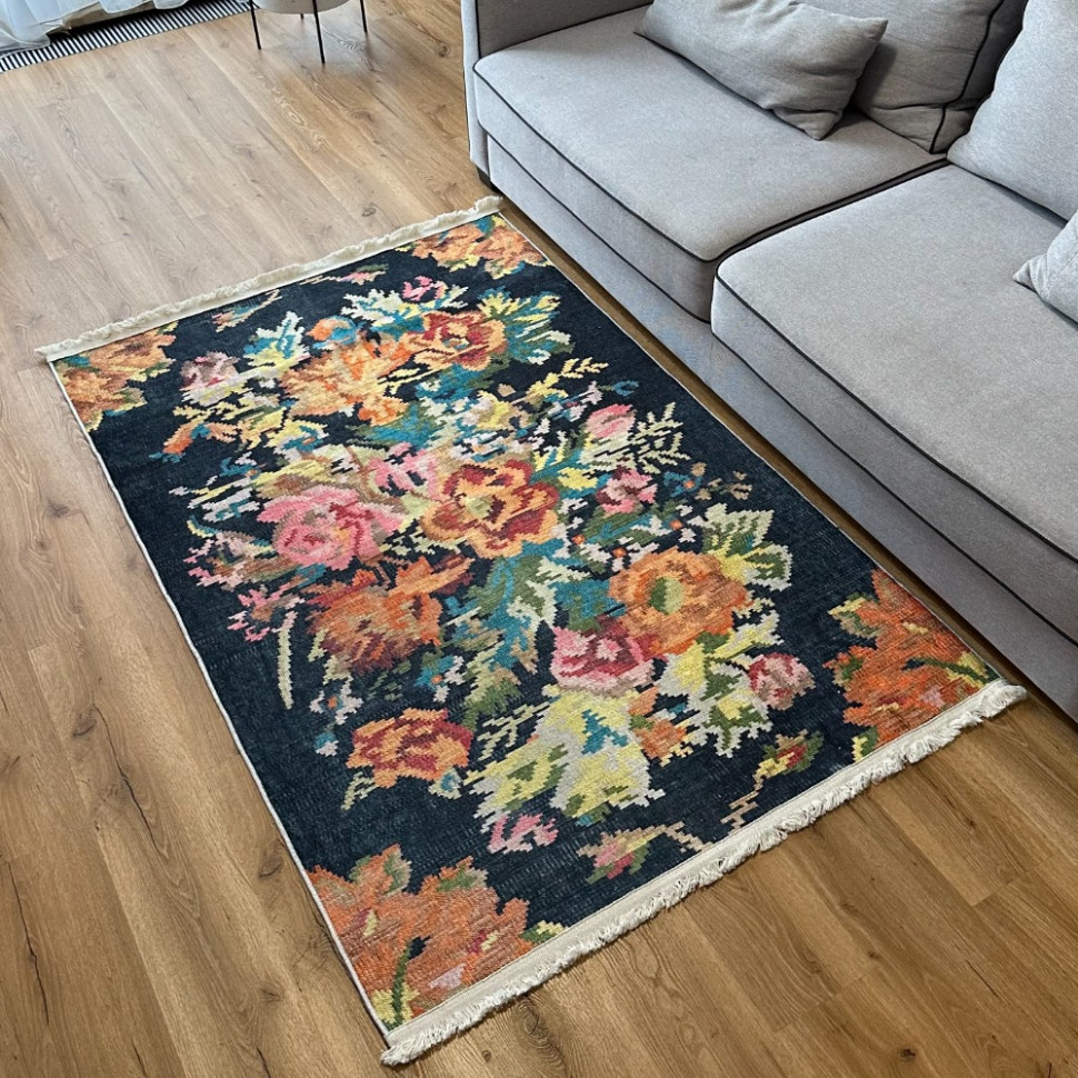 Безворсовий килим Flowers