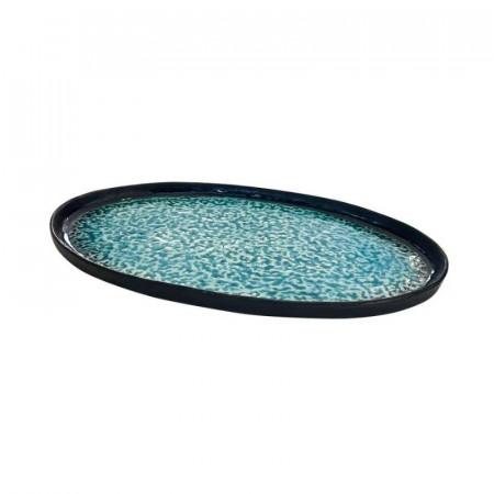 Тарелка овальная Blue Lake