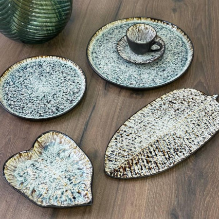 Тарелка листок Panoptikon